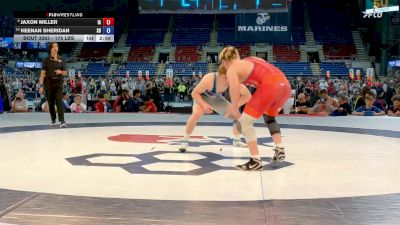 175 lbs Cons. Rd Of 16 - Jaxon Miller, IA vs Keenan Sheridan, SD