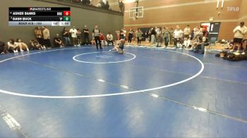 100 lbs Cons. Round 2 - Asher Banks, Middleton Wrestling Club vs Dash Buck, Terreton Panthers