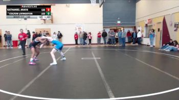 138 lbs Champ. Round 2 - Nathaniel Anaya, Canyon Ridge vs Colton Livingston, La Grande