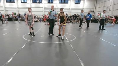 113 lbs Finals (2 Team) - James Georgian, Ohio Titan vs Kaiden Acker, West Virginia Wild