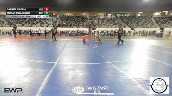 101 lbs Final - Gabriel Viloria, Husky Wrestling Club vs Jaegar RomanNose, Mustang Middle School