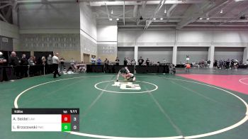 113 lbs Round Of 16 - Aaron Seidel, LAW Black vs Logan Brzozowski, Pirate Wrestling Club