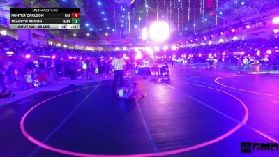 58 lbs Round Of 16 - Hunter Carlson, Rigby Wrestling vs Traesyn Anglin, Hawks WC Lincoln