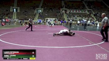 7A 215 lbs 1st Place Match - Lance Peterson, Smiths Station Hs vs Early Young, Davidson HS