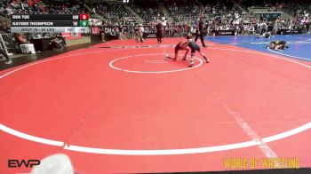 64 lbs Consi Of 8 #1 - Ren Tse, Greater Heights Wrestling vs Kayden Thompson, Tri State Hammers