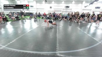 120 lbs Round Robin 5 - Hayden Frazier, WV Wild - MS vs Eli Cornwell, Front Royal - MS