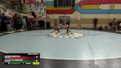 138 lbs Cons. Round 2 - Ethan Tillinghast, Windsor vs Jacob Montoya, Berthoud