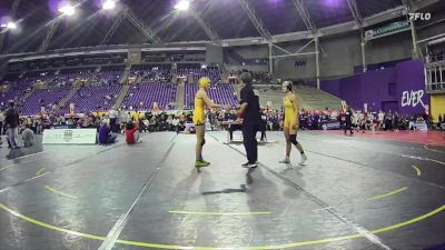 103 lbs Semis (4 Team) - Sydney Chambers, West Liberty vs Jaidyn Alvarado, Fort Hays State