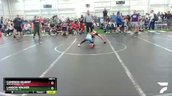 56 lbs Round 4 (8 Team) - Cameron Gilbert, ACES Of Spades vs Landon Walker, Glasgow WA