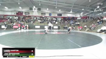 141 lbs Champ. Round 2 - Jake Niffenegger, Unattached - UIndy vs Caiden Hampton, Rochester