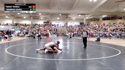 AA 165 lbs Cons. Round 2 - Brody Thomas, Stewarts Creek High School vs Deameion Leavell, Bearden High School