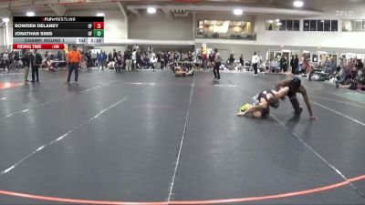 184 lbs Champ. Round 1 - Bowden Delaney, Bellarmine vs Jonathan Sims, Unattached