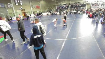 85 lbs Cons. Round 3 - Everett Hardey, Roy Wrestling Club vs Knox Jensen, Idaho Falls Tiger Wrestling