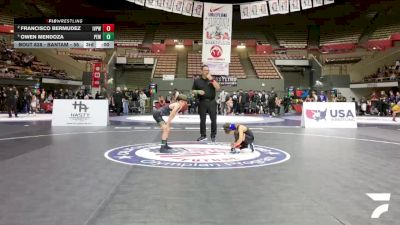 Intermediate Boys - 56 lbs 5th Place Match - Emmett Carling, Sierra Sabers Wrestling Club vs Kaine Mercurio, Peterson Grapplers Wrestling Club