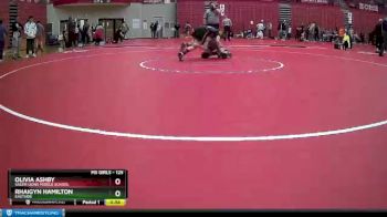 125 lbs 3rd Place Match - Olivia Ashby, Salem Lions Middle School vs Rhaigyn Hamilton, Eastside