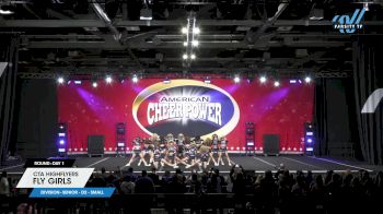 CTA Highflyers - Fly Girls [2024 L3 Senior - D2 - Small Day 1] 2024 Cheer Power Grand Nationals