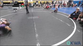 64 lbs Final - Archer Slabaugh, Huskey Wrestling Club vs Gunnar Ratciff, Prime Wrestling