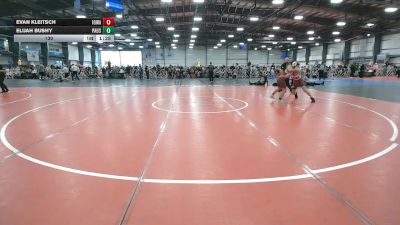 130 lbs Round 1 (9am Saturday) - Elijah Bushy, PA USA vs Evan Kleitsch, Iowa Black