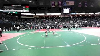 60 lbs 5th Place Match - Wyatt Tilton, FOWCA vs Caiden Haigh, WAD1
