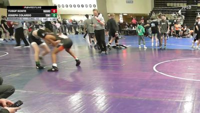 106 lbs Rr Rnd 3 - Yusuf Konte, Warhawks Wrestling Inc. - MSE vs Joseph Colardo, TDWC Maniacs - MSE