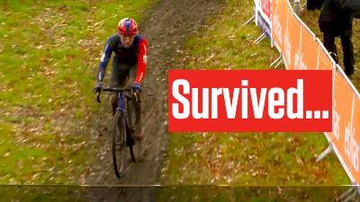 Mud-fest Finish - World Cup Dendermonde 2023