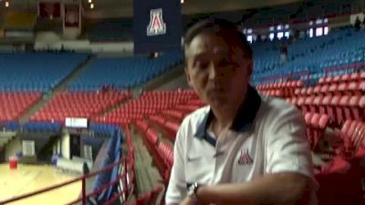 Coach Li on the Arizona Women