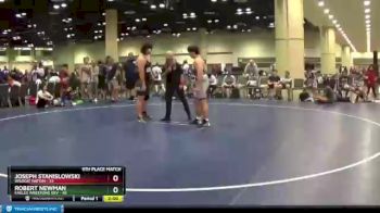 285 lbs Placement (16 Team) - Joseph Stanislowski, Wildcat Nation vs Robert Newman, Eagles Wrestling Dev