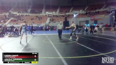 D2-165 lbs Cons. Round 1 - Lincoln Torgeson, Ironwood Ridge vs Caiden Camuti, Sunrise Mountain