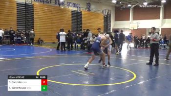 113 lbs Consolation - Emilio Gonzales, Camarillo vs Zach Waterhouse, Granite Hills