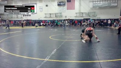 132 lbs Cons. Round 3 - Elian Debien, Tualatin vs Griffin Thomas, Sherwood