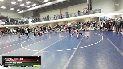 81 lbs 2nd Wrestleback (16 Team) - Nathan Fedotov, Westlake vs Andrew Sandness, Team Prestige