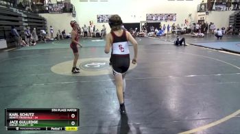 106 lbs Placement - Karl Schutz, Hewitt-Trussville vs Jace Gulledge, Shelby County