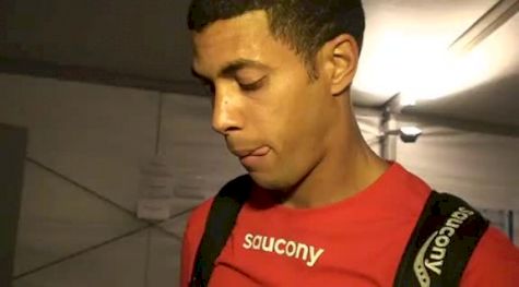 Ryan Wilson reflects on competitor Merritt's world record at 2012 Brussels Diamond League