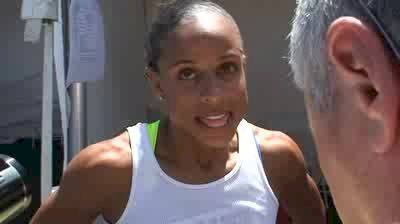 Joanna Hayes 100H Champ 2008 Prefontaine