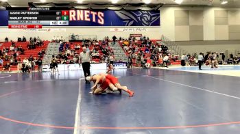 157 lbs Cons. Round 2 - Jason Patterson, Otterbein University vs Radley Spencer, Otterbein University