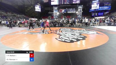 144 lbs Cons 16 #2 - Pierre Walton, IL vs Davis Parrow, MN