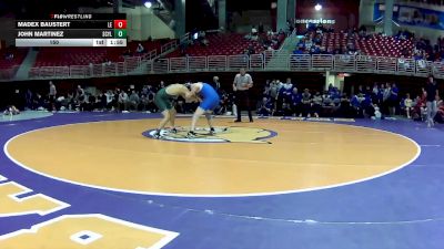150 lbs Round 2 (4 Team) - Madex Baustert, Lincoln East vs John Martinez, Schuyler