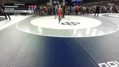 113 lbs Cons. Sub-rd Of 64 - Sayvion Surles, TN vs Pilot Swab, MI