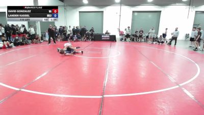 110 lbs David Gonzalez, Washington vs Landen Kassel, Minnesota Blue
