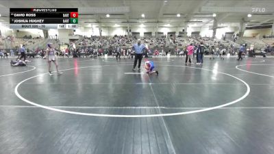 70 lbs Cons. Round 1 - David Ross, Bartlett Wrestling Club vs Joshua Hughey, Blackman Wrestling Club