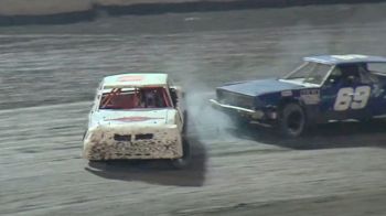 Chaotic Stock Car Finish At Bakersfield Speedway