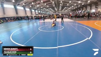 60 lbs Cons. Round 4 - Franklin Hood, Scots Wrestling Club vs Kenson Burkett, Texas Elite Wrestling Club