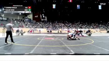 132 lbs Champ. Round 1 - Kalob Wise, Moore vs Camren Walls, Tates Creek