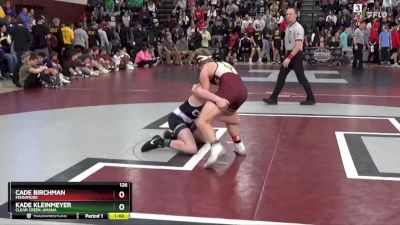 126 lbs Round 1 - Cade Birchman, Fennimore vs Kade Kleinmeyer, Clear Creek-Amana