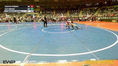 78 lbs 3rd Place - Georgia Reed, Legacy Elite Wrestling Club vs Remington Scanlan, Team Aggression