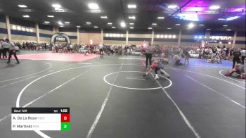 88 lbs Semifinal - Alejandro De La Rosa, Tucson Cyclones vs Patrick Martinez, Pirates