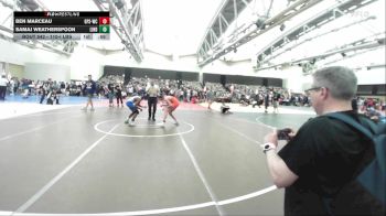 110-I lbs Consi Of 32 #2 - Ben Marceau, GPS Wrestling Club vs Samaj Weatherspoon, Linden Street Wrestling Club