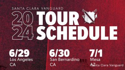 RUNNING LIST: DCI 2024 Individual Corps Tour Schedules