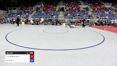 126 lbs Rnd Of 128 - Emeric McBurney, OH vs Ryan Nutt, WY