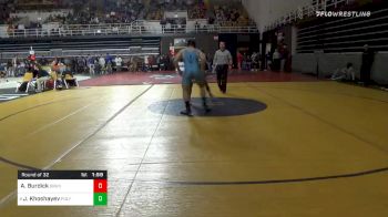 182 lbs Prelims - Alex Burdick, Brunswick School vs Joshua Khoshayev, Poly Prep